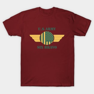 U.S ARMY SIX BRAVO WINGS T-Shirt